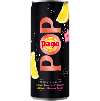 Pago - POP Lemon & Hibiscus Touch 250ml
